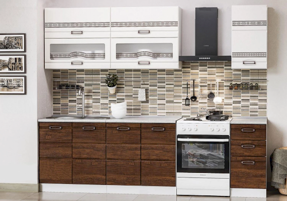 Кухонный гарнитур Техно-4 2,0 м (Миф)